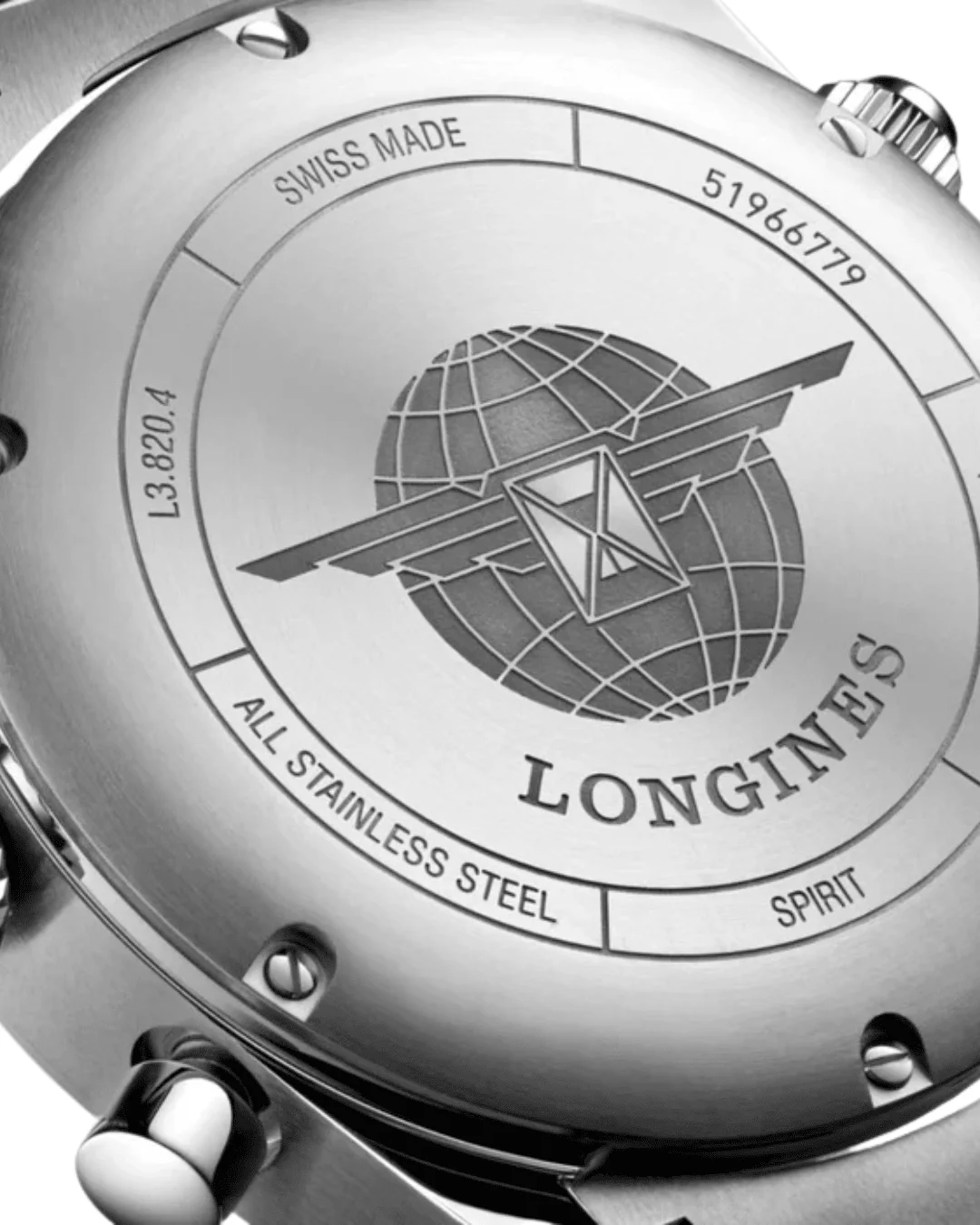 Longines Spirit Chronograph Steel - Image 4